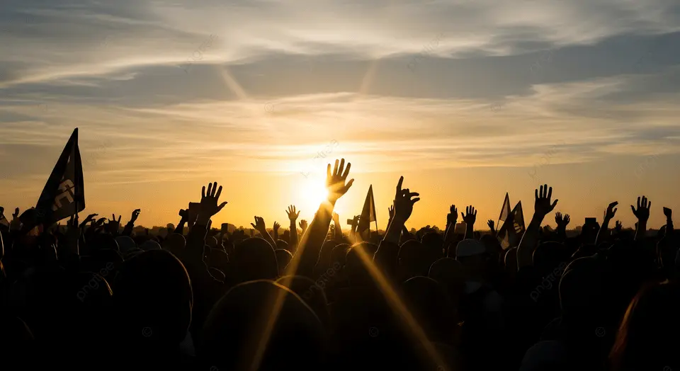 Crowd Silhouette